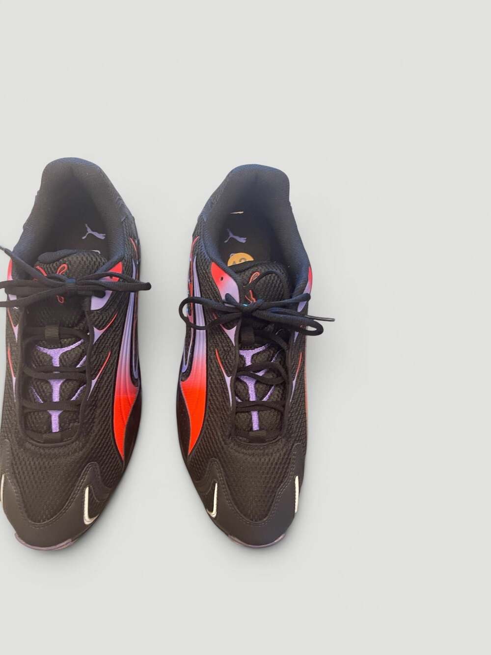 Puma Inhale Spider-Man Black Red Sneakers (Style 401560-02)